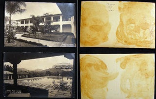 Item #13947 2 Real Photo Postcards of Hotel Ruiz Galindo Fortin Ver. Mexico. Mexico