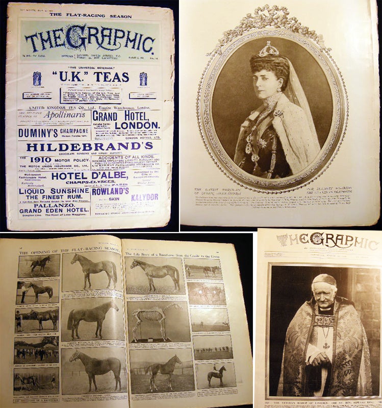 Item #14618 The Graphic No. 2102 Vol. LXXXI March 12, 1910. The Graphic.
