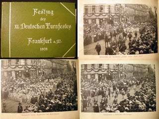 Item #14794 Festzug Des XI. Deutschen Turnfestes Frankfurt A.M. 1908. Frankfurt