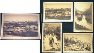 Item #15510 Four Cabinet Card Photograph Views of Pau, France By Lafon 3, Rue Henri-IV Pau...