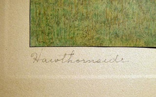 Hawthornside Original Wallace Nutting Hand Colored Photograph