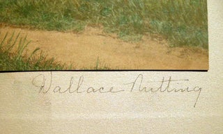 Hawthornside Original Wallace Nutting Hand Colored Photograph