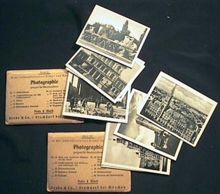 Item #16835 Circa 1920s Two Sets of Ten Real Photographs of Munich Munchen Serie II & Serie III....