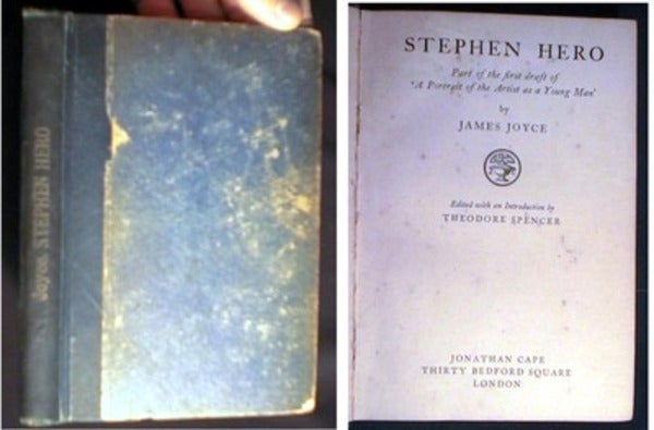 Item #16965 Stephen Hero. James Joyce.