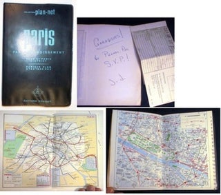 Item #17364 Collection Plan-Net De Paris Par Arrondissement (Chaque Arrondissement En Une Seule...