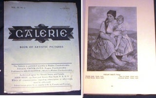 Item #17510 Galerie Book of Artistic Pictures Vol. III. No. 9. Galerie