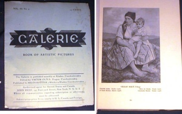 Item #17510 Galerie Book of Artistic Pictures Vol. III. No. 9. Galerie.