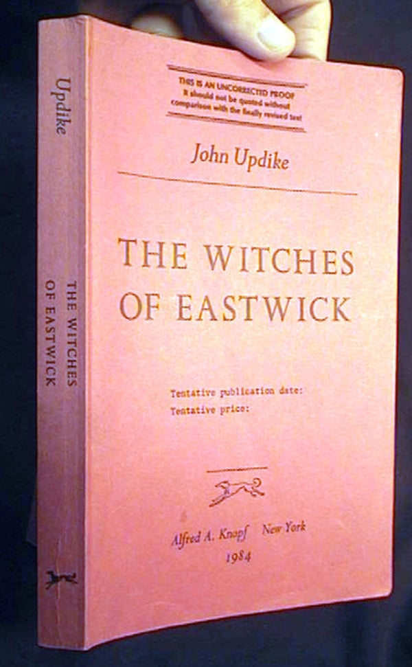 Item #18349 The Witches of Eastwick. John Updike.