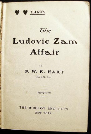 Yarns The Ludovic Zam Affair