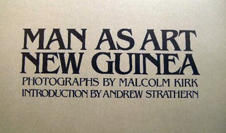 Man as Art New Guinea