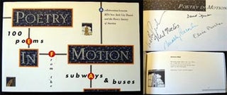 Item #19711 Poetry in Motion 100 Poems from the Subways and Buses. Molly Peacock