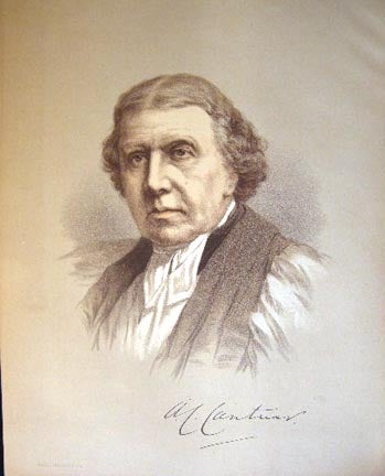 Item #19720 1890 Colour Lithograph Portrait of The Archbishop of Canterbury (Archibald Campbell Tait). The Archbishop of Canterbury.