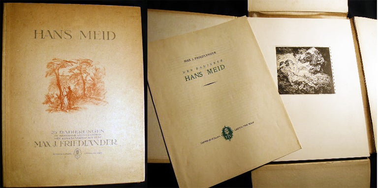 Item #19881 Hans Meid 25 Radierungen. Hans Meid.
