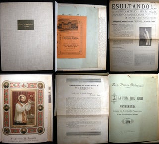 Item #19902 Collection of Ephemera relating to Events in Monticelli D'Ongina Italy, Relating to...
