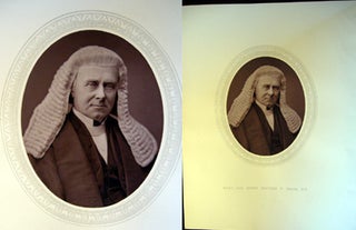 Item #19958 1876 Woodburytype of the Right Hon. Henry Bouverie William Brand, Speaker of the...