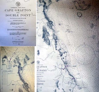 Item #20043 1944 Map of Australia - East Coast Cape Grafton to Double Point from British Surveys...