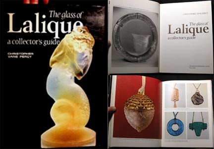 Item #20214 The Glass of Lalique a Collector's Guide. Christopher Vane Percy.