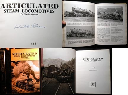 Item #20505 Articulated Steam Locomotives of North America Volume I. Robert A. LeMassena.