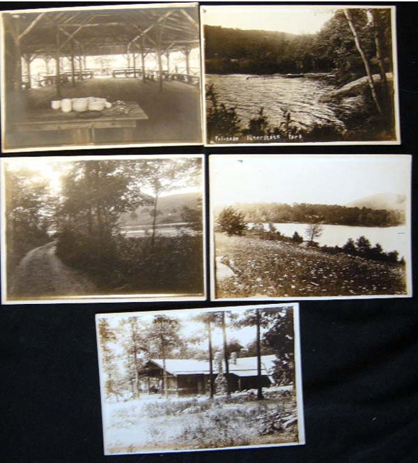 Item #20727 1921-1922 Professional Photographs of Palisades Interstate Park Camp Grounds, Buildings and Natural Scenery By The Depp Studio, Highland Falls NY. Palisades Interstate Park.