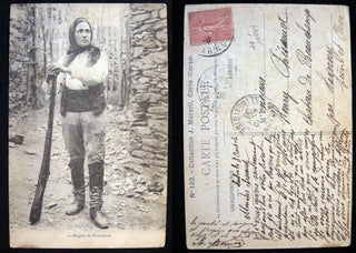 Item #20994 1906 Postcard of La Bergere De Venzolasca. Corsica
