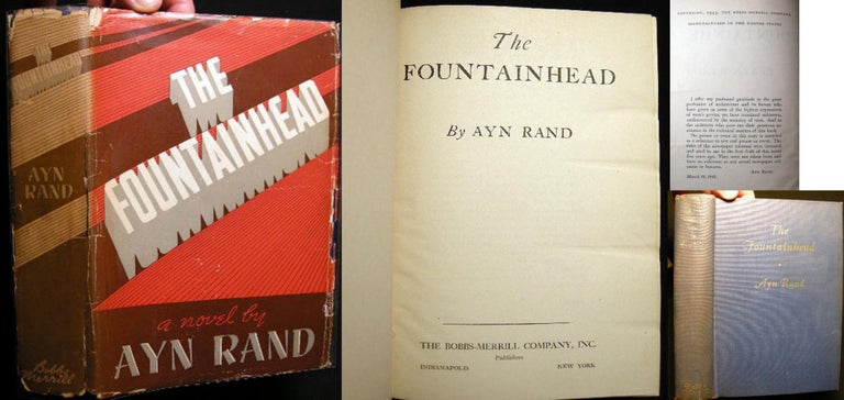 Item #21253 The Fountainhead. Ayn Rand.