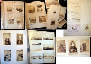 Item #21446 C. 1866 - 1868 Album Formed By American Musical Composer John H. Cornell While...