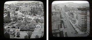 Item #21659 C. 1915 Pair of Glass Magic Lantern Slides of Salt Lake City Utah. Photography -...