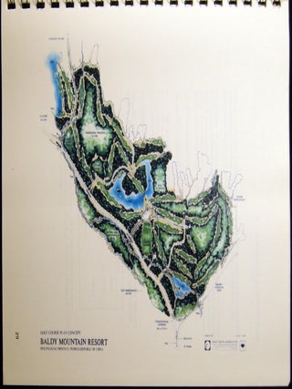 1995-1996 Group of Business Research and Development Materials Concerning the Development of a Winter Sports Facility, Baldy Mountain Resort, Weihe Forest Heilongjiang China: China Ski Corporation.