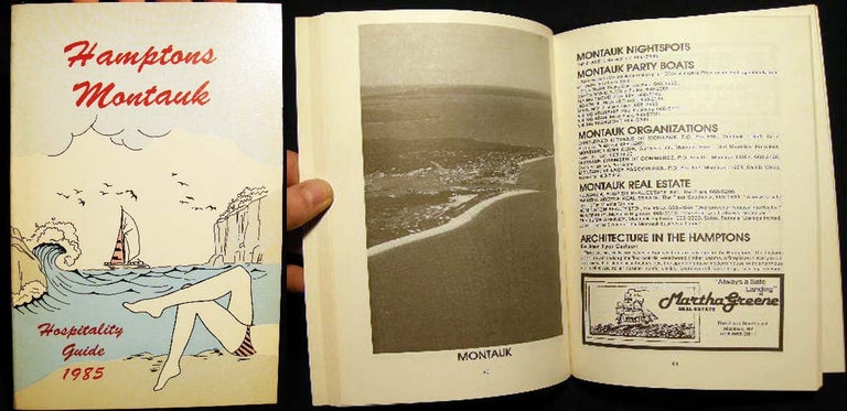 Item #22146 Hamptons - Montauk Hospitality Guide 1985. Montauk.