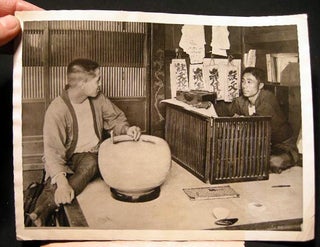 Item #22181 1922 Press Photograph of the Business Department of a Japanese Store. Photography -...