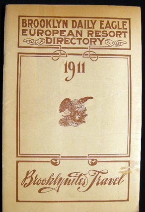 Item #22261 European Resort Directory of the Brooklyn Daily Eagle May, 1911 Brooklynites Travel....