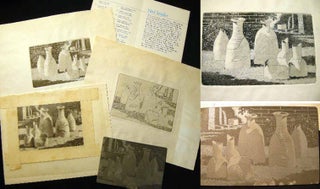 Item #22350 C. 1965 Group of Original Art, Proof and Printing Plate By National Geographic...