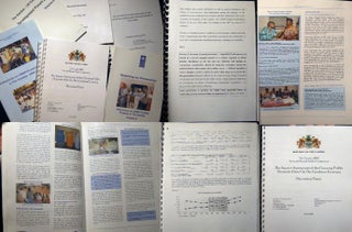 Item #22729 2002 - 2005 Group of Research Papers & Reports Concerning the United Nations...
