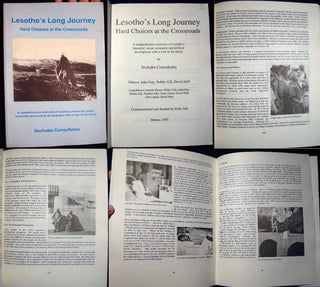 Item #22735 Lesotho's Long Journey Hard Choices at the Crossroads a Comprehensive Overview of...