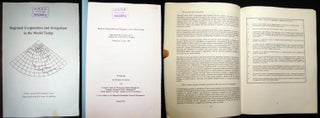 Item #22748 Regional Cooperation and Integration in the World Today Papers from the First Open...