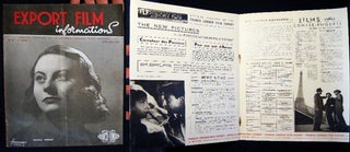 Item #22879 1947 Avril - Mai No. 16 - 2 Annee FLF Export Film Bulletin Organe Officiel De La...