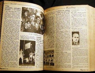 Que Magazine Sucedio En Siete Dias Bound Volumes Enero - Junio (and) Julio - Agosto 1947