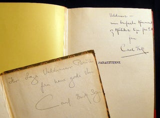 1923 - 1957 Collection of over 50 individual Inscribed & Signed Publications of Danish Humorist Playwright Author Carl Erik Soya.
