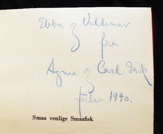 1923 - 1957 Collection of over 50 individual Inscribed & Signed Publications of Danish Humorist Playwright Author Carl Erik Soya.