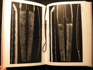 Two Volumes Illustrating the craft of Forging Japanese Swords with Illustrations of Technique and Swords and Weapons and Their Accessories