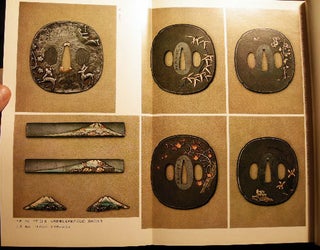 Two Volumes Illustrating the craft of Forging Japanese Swords with Illustrations of Technique and Swords and Weapons and Their Accessories