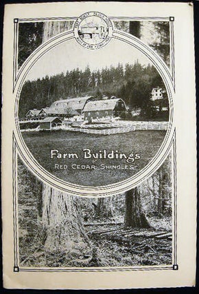 Shingle Branch West Coast Lumbermen's Association Collection of Advertising Materials Including Letter, Newspaper Electrotypes, Illustrated Pamphlets