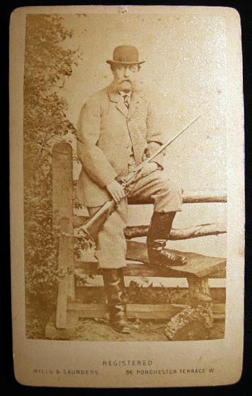 Item #23697 Carte-de-Visite Photograph of Prince Christian of Schleswig-Holstein. Photography - 19th Century - Germany - Royalty.
