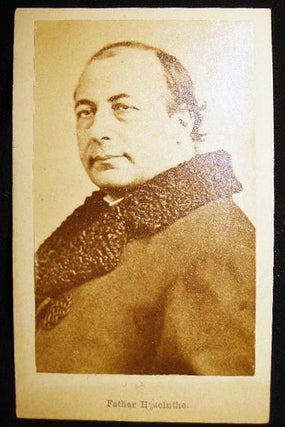 Item #23702 Carte-de-Visite Photograph Portrait of Pere Hyacinthe Charles Jean Marie Loyson....