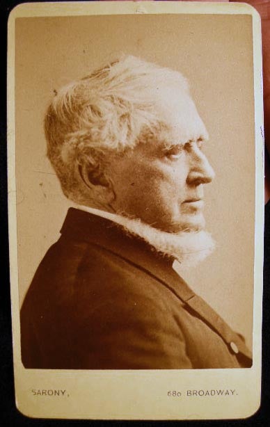 Item #23748 Carte-de-Visite Photograph Portrait of John Adams Dix, Civil War General & New York Governor By Sarony. Photography - 19th Century - Civil War - Americana -New York State.