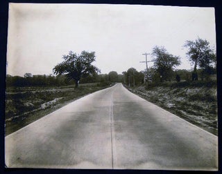 1929 Group of Large Format Photographic Surveys of an Automobile Accident Scene in Patchogue, Long Island N.Y. By Arthur S. Greene, Photographer of Port Jefferson, N.Y.