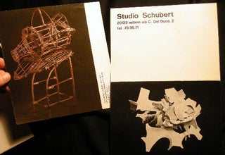 1974 - 1991 Collection of Artists' Catalogs, Ephemera & Photographs of Sculptural Works By Gunter Roth