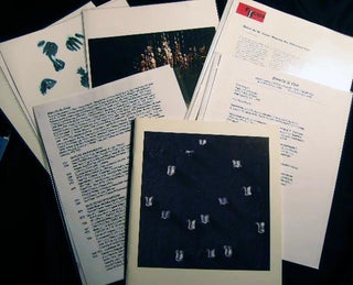 Item #23793 Blane De St. Croix Art Catalog, Related Ephemera & Typed Letter Signed From the...