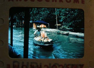 Item #23895 Circa 1958 Collection of Color Slides Asia Processed By The American Photo Service...