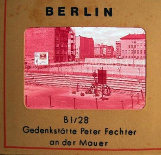Item #23900 Circa 1958 Group of Color Slides of East Berlin Germany By Hans Hartz Hamburg....